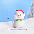thumbnail image 1 of Lindo micro paisaje de muñeco de nieve de Papá Noel, decoración de bonsái de bricolaje, decoración de nieve, león marino, decoración navideña, 1 of 5
