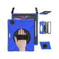 thumbnail image 1 of iPad Pro 12.9 Case 2022 2021, Shockproof Cover with Pencil Holder and Kickstand Hand/Shoulder Strap For iPad Pro 12.9 inch 2022 2021 6th 5th Generation, 1 of 1