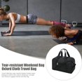thumbnail image 4 of Water-repellent Gym Bag Travel Duffle Bag Waterproof Oxford Cloth Gym Bag with Multiple Pockets Lightweight Weekend Luggage Tear-resistant for Outdoor, 4 of 8