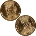 thumbnail image 3 of 2010 D Franklin Pierce Presidential Dollar BU Uncirculated $1 Coin, 3 of 4