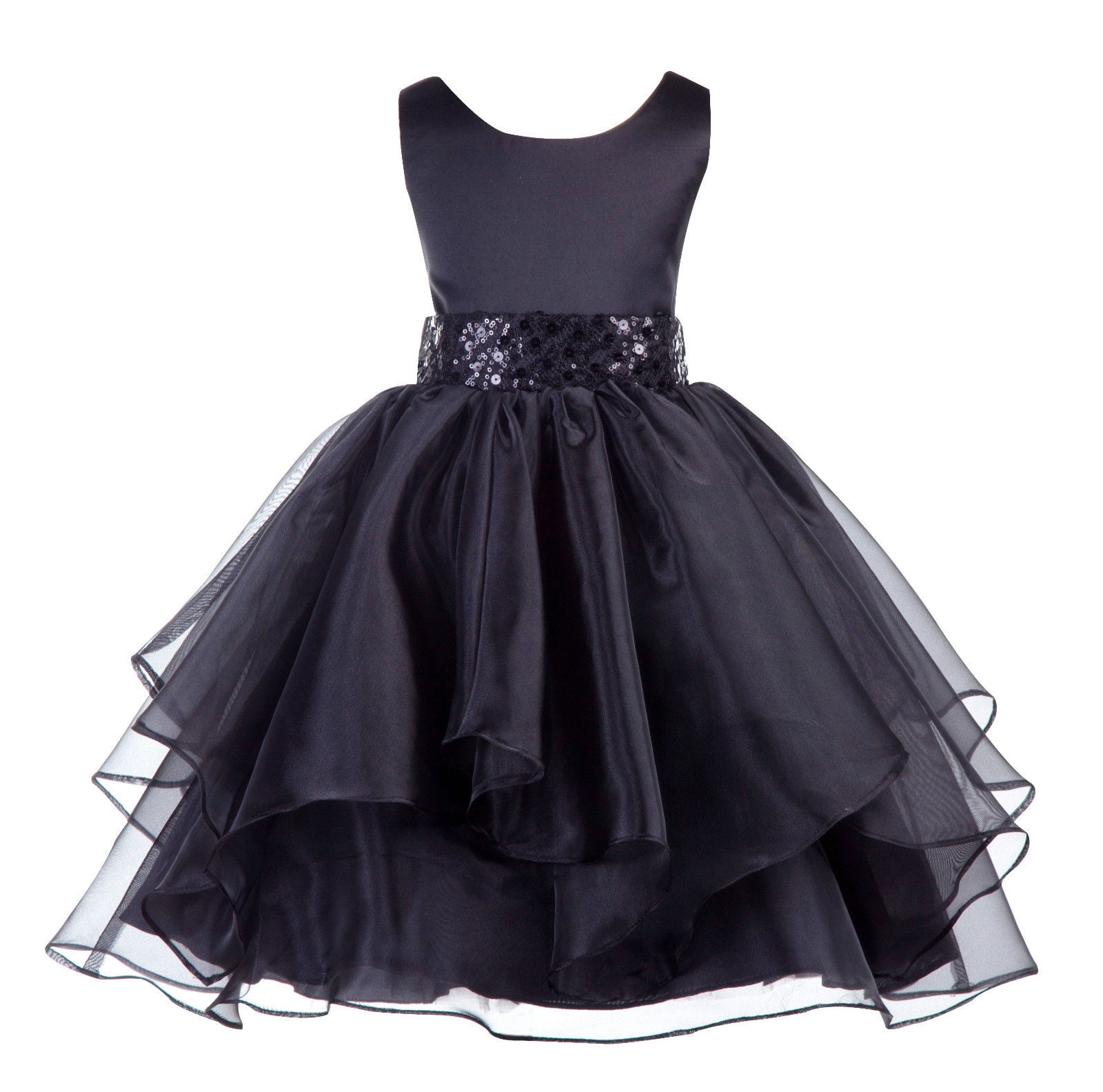 black and gold toddler dress