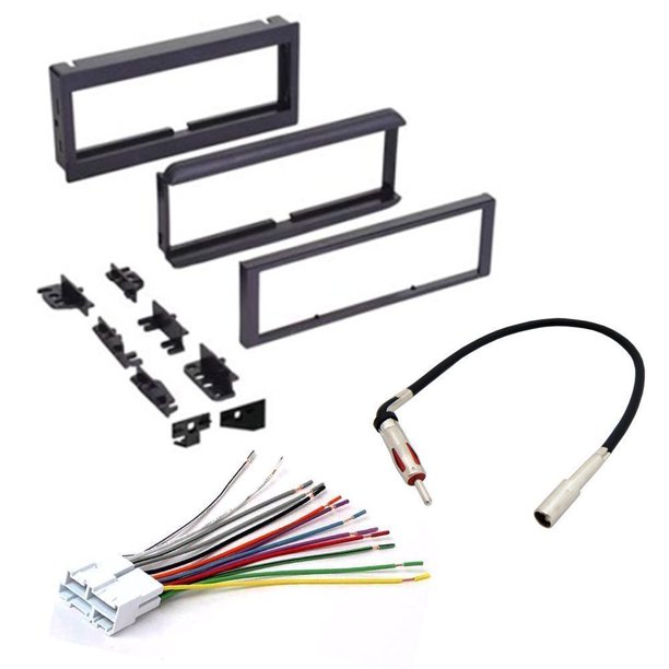 chevrolet 1998 2001 s10 car cd stereo receiver dash install mounting