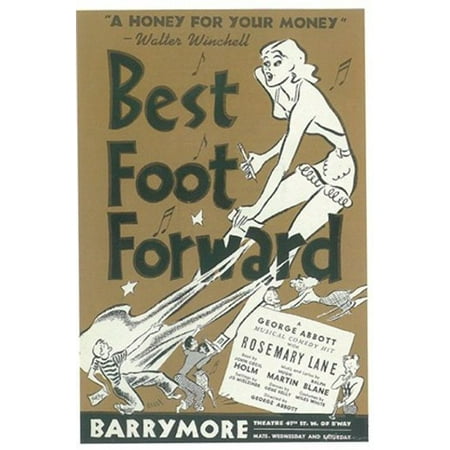 Best Foot Forward (Broadway) Movie Poster (11 x 17)