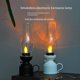 thumbnail image 3 of Adornos de Lámpara de Vela Vintage Lámpara de Mesa de Luz de Noche LED Decoración de Escritorio Boda Al Aire Libre Festival en Casa, 3 of 8