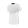 thumbnail image 1 of Camiseta Deportiva de Color Sólido de los Hombres, Top de Manga Corta Respirable Hielo de Verano para Correr Al Aire Libre Y Desgaste Casual, Camiseta Atlética de Humedad, 1 of 3