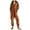 Brown, variant on One Piece Jumpsuits for Women Casual Loose Jumpsuits Long Sleeve V Neck Oversized Casual Rompers