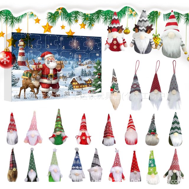 El calendario de adviento de gnomos navideños 2024 está disponible para descarga gratuita