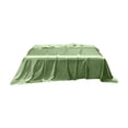 thumbnail image 1 of Satin Bed Sheet - Silk-Like Solid Bedding, Soft & Skin-Friendly, Wrinkle & Fade Resistant, Easy Care for All Seasons, Polyester Fiber, 66.93x90.55 Inch, 1 of 6