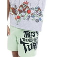 thumbnail image 2 of Teenage Mutant Ninja Turtles Toddler Graphic Tee and Shorts Set, 2-Piece, Sizes 12M-5T, 2 of 8