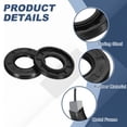 thumbnail image 4 of 2Pack Oil Seal, 25x50x7mm TC Nitrile Rubber Double Lip Cover with Hook Kit, 4 of 7
