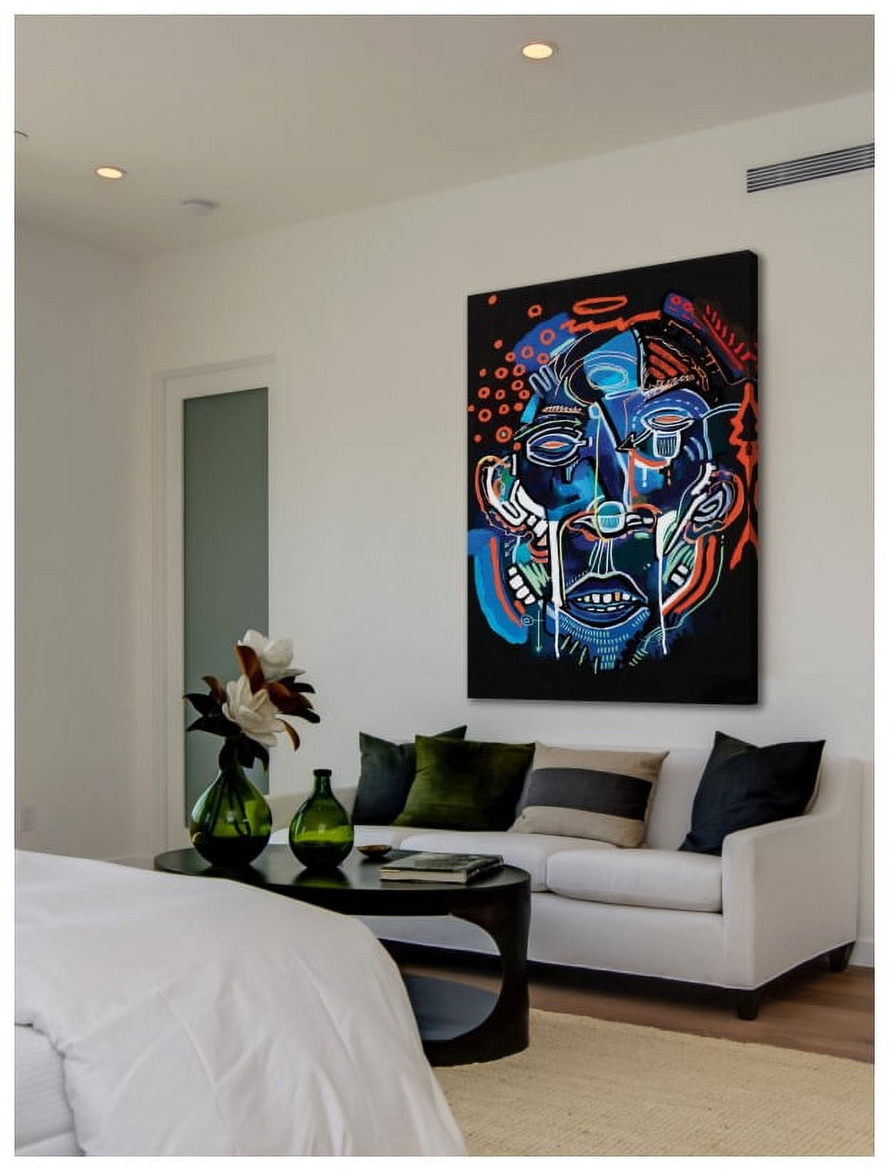 Marmont Hill "Night Face" Print on Canvas