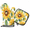 Multicolor 2, variant on CURLYOOT Sunflower Oven Mitts and Pot Holders Sets of 2, Non-Slip Washable Spring Floral Hot Pads and Oven Gloves for Kitchen Cooking Baking