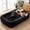 Black-71", variant on KROFEM Cozy Human Dog Rest Bed, 71"x43"x10" Orthopedic Memory Foam with Soft Bolster, Washable Plush Cover Non-Slip Base and Side Storage Pocket for Adults and Pets, Black, Light Grey