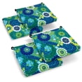 thumbnail image 1 of Cojines para sillas de exterior Blazing Needles Azure, 20 x 19 cm, paquete de 4, 1 of 1