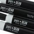 thumbnail image 3 of Pen+Gear Chisel Tip Dry Erase, Black, 4 Count, 3 of 5