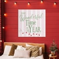 thumbnail image 2 of Stupell Industries Wonderful Time on Festive Stripes Canvas Wall Art, design by Lauren Rader, 2 of 7