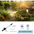 thumbnail image 6 of High Pressure Garden Hose Nozzle with 360° Rotating Head, 3 Spray Modes, Ergonomic Handle, Metal Body Power Washer for Car Wash, Watering, Window/Floor Cleaning (Fit 3/4" US Threaded Hoses), 6 of 7
