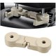 thumbnail image 1 of 2 Pack Car Seat Back Headrest Hook, Rotation Invisible Car Hook Hanger Storage Organizer For Purse Coats Handbag, 1 of 5
