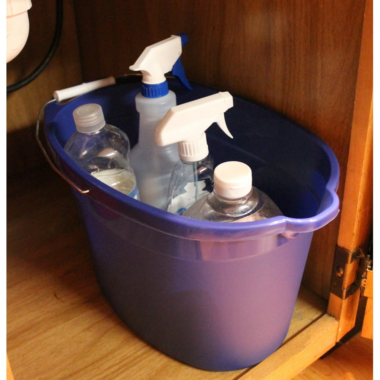 United Solutions 5-Gallon Blue Plastic Bucket Lid