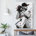 thumbnail image 5 of Max Scherzer 2 Wall Art Picture Painting Poster Canvas Print Posters Artworks Bedroom Living Room Decor 08x12inch(20x30cm), 5 of 6