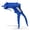 Blue, variant on LeLuv JacVac Black Vacuum Pump Handle w/ O-Ring Attachment + Swivel Gauge