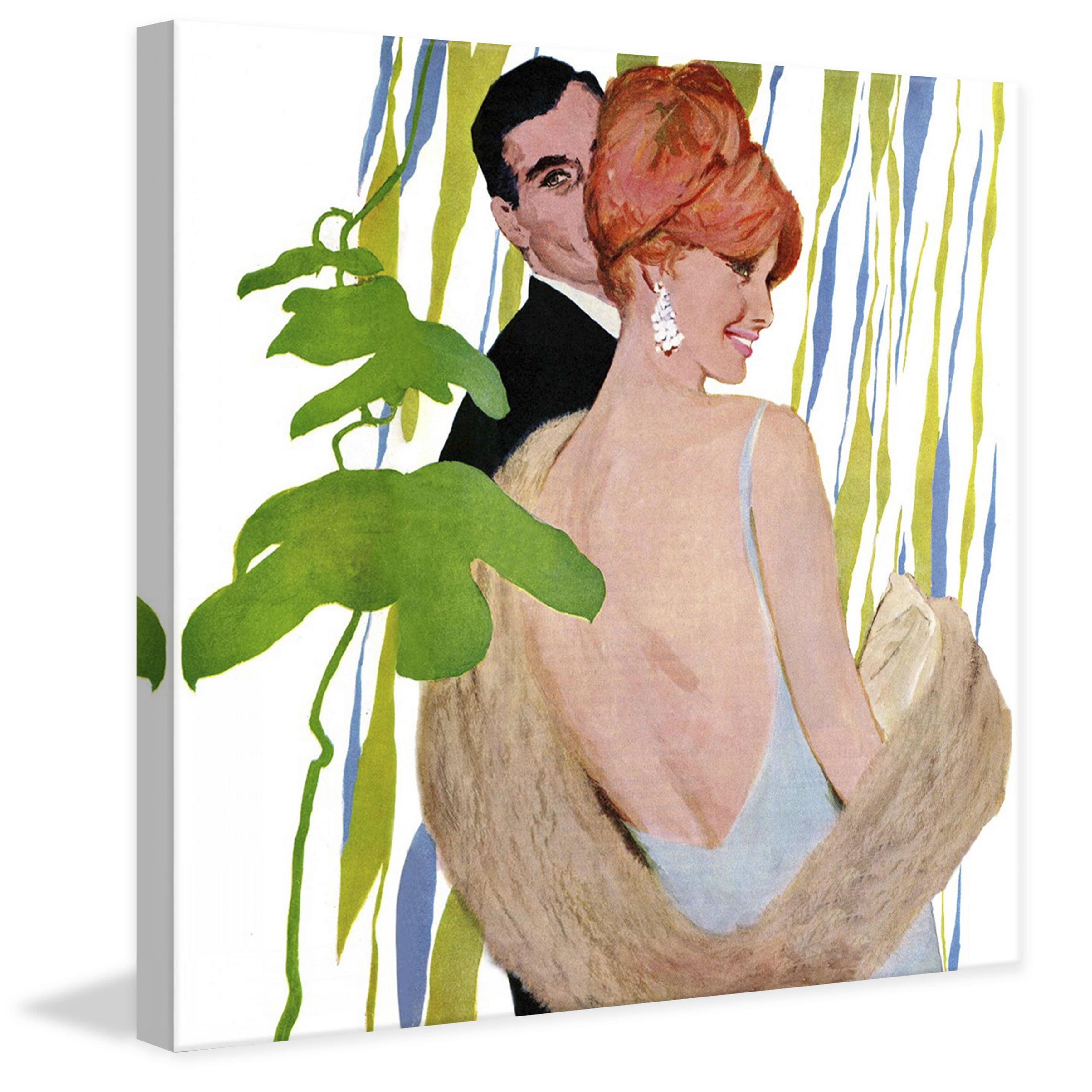 Marmont Hill "Money on Her Mind" by Joe de Mers Painting Print on Canvas