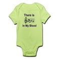 thumbnail image 1 of CafePress - There Is Music In My Blood Body Suit - Baby Light Bodysuit, 1 of 1