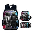 thumbnail image 1 of Toilet man three-piece skibidi toilet game peripheral backpack, 1 of 5