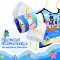 thumbnail image 2 of Chaleco de Natación Infantil MoKo Azul con Flotadores de Dinosaurio Pirata, 2 of 5