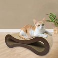 thumbnail image 1 of Tablero rascador para gatos, tablero rascador para gatos, juguete interactivo para gatos, protector de muebles, juguete de entrenamiento, almohadilla Café Fernando Almohadilla para rascar gatos, 1 of 8