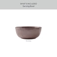 thumbnail image 2 of Better Homes & Gardens Artisan 18 oz Round Purple Stoneware Serving Bowl, 2 of 10