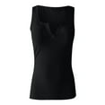 thumbnail image 4 of Viikei Womens Tank Top Camisoles for Women Plus V-neck Hedging Solid Color Slim Tops, 4 of 5