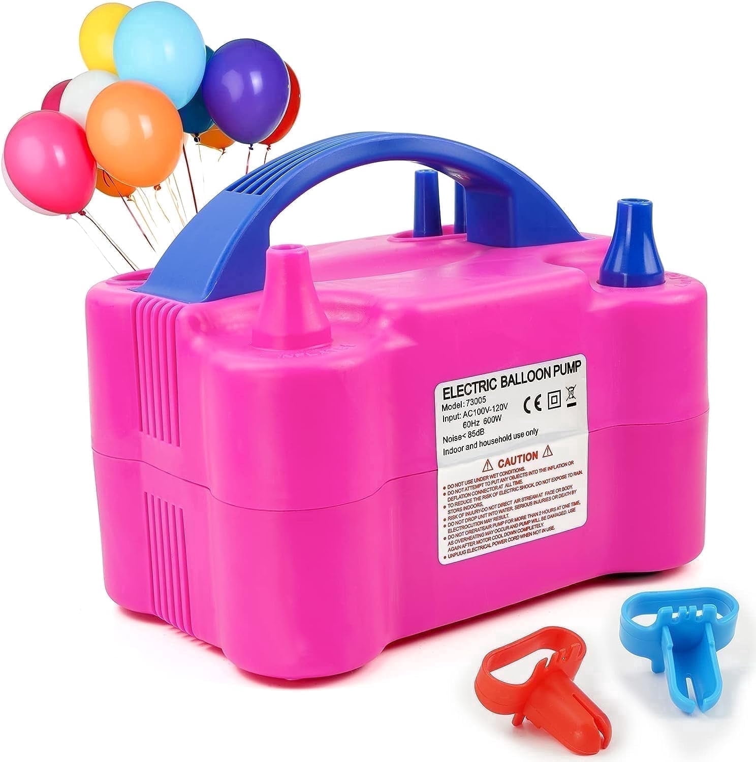DIGITNOW Electric Balloon Pump 600W Dual Nozzle photo 1
