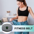 thumbnail image 2 of Cinturón de fitness NEWPINE Powered Muscle Estimulator gris, 2 of 5