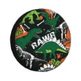 thumbnail image 2 of Balery Dinosaur Skeleton Tire Covers - Tough Tire Wheel Protector for Truck, SUV, Trailer, Camper, RV -17 inch, 2 of 8