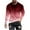 Red, variant on Qingpeng Pullover Shirts for Men Crewneck Long Sleeve Casual Loose Print Sweatshirt Lightweight Gym Workout Top