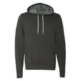 thumbnail image 2 of Unisex Hooded Sweater, Cotton/Poly Plain Hoodie - Charcoal MH200HOOD L, 2 of 3
