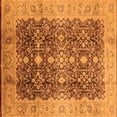 thumbnail image 1 of Ahgly Company Indoor Square Oriental Orange Traditional Area Rugs, 5' Square, 1 of 4