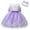 Purple, variant on Baby Girls Lace Bowknot Princess Tutu Dress with Headband – Flower Embroidery Formal Pageant Baptism Birthday Gown