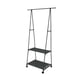thumbnail image 5 of Perchero para ropa de dormitorio, soporte para colgar ropa, marco metálico, estante para colgar ropa Negro, 5 of 9