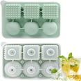 Ice Cubes Mould Large Ice Cube Trays for Portable Ice Cube