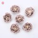 thumbnail image 1 of Flores artificiales de seda para decoración del hogar, flores falsas para sala de estar, boda, Corona de Navidad, decoración de Año Nuevo, 4Cm, 5/20 unidades, 1 of 4