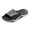 Black, variant on Men's Slip On Sport Slide Sandals Wide Width Non Slip Bathroom Shower Slippers Open Toe Soft Sole Lightweight Water Shoes Gold Size 10