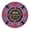 $500 Purple, variant on Playzaic Jupiter Club 43mm Oversize Poker Chips (25-pack) - Real Casino Clay - $1,000 Yellow