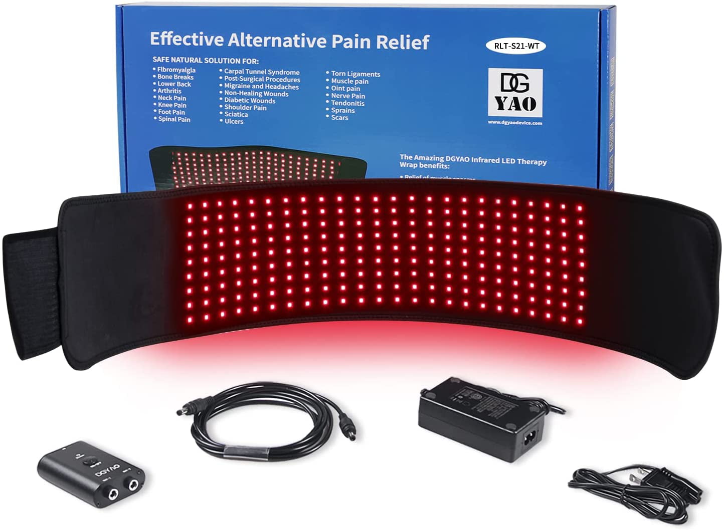 Red Light Near Infrared Therapy device for Arthritis Feet Joints Muscle relief 