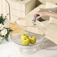 thumbnail image 4 of Advancent Cesta de frutas de cocina con almacenamiento de gran capacidad para frutas, para servir, de fruta, frutero Cocina y Comedor Blanco transparente, 4 of 6