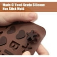 thumbnail image 4 of EIMELI Silicone Letter Mold and Number Chocolate Molds with Happy Birthday Cake Decorations Symbols 2pcs , Cake Mold Silicone Letter Mold and Number Chocolate, 4 of 7