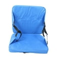 thumbnail image 4 of Stadium Seat Cushion Folding Seat Mat Padded Camping Seat with Backrest Support for Outdoor Events Sports Concerts, 4 of 9