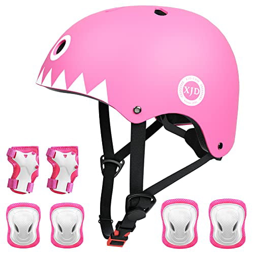 XJD Kids Helmet for Toddler Helmet Boys Girls Sports Protective Gear Set Knee S 