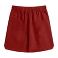 thumbnail image 5 of Admvng Men's Linen Shorts Casual Drawstring Elastic Waist Summer Beach Vacation Yoga Golf Shorts with Pockets, 5 of 5